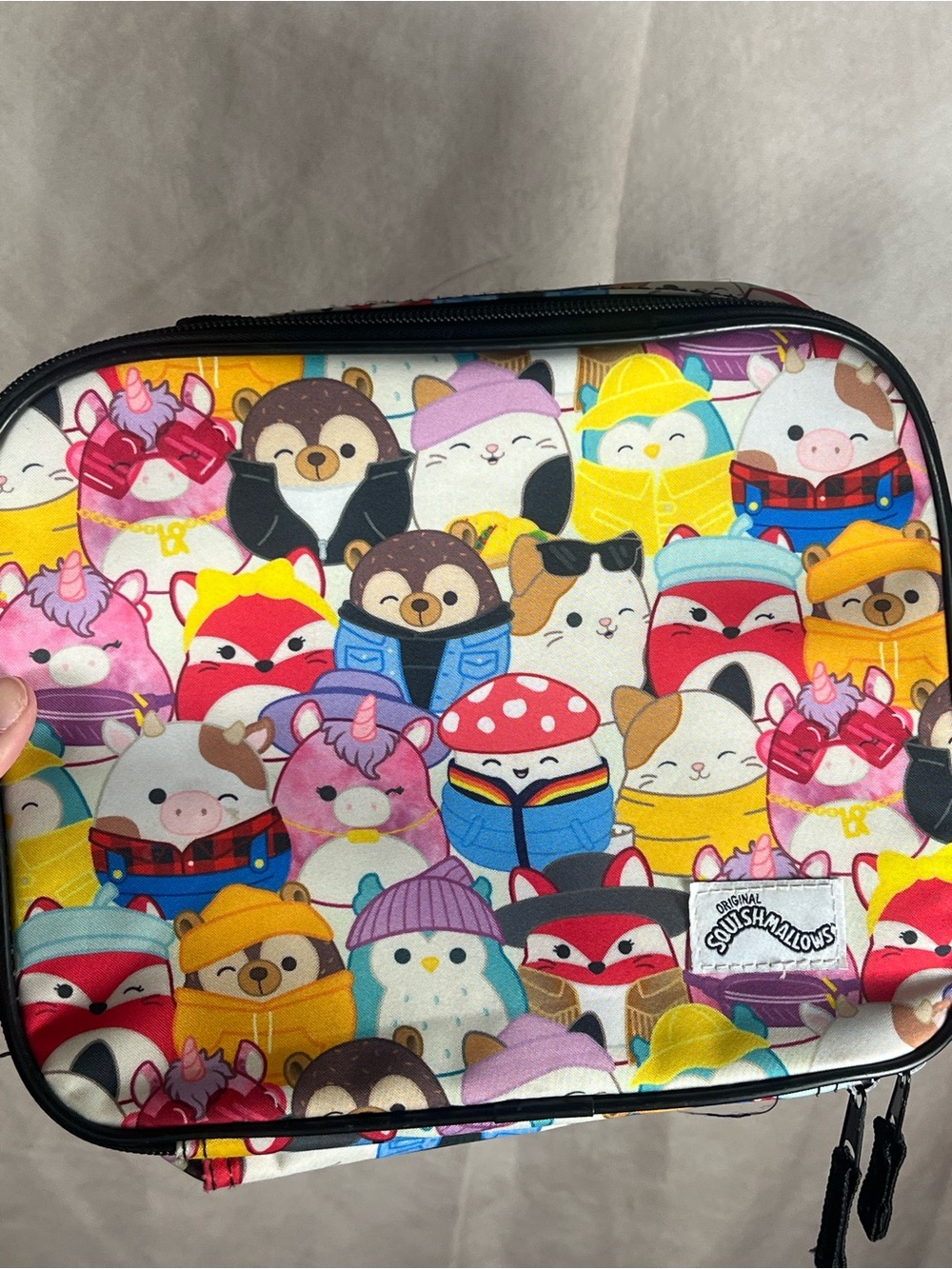 Squishmallows Colorful Character Insulated Lunch Bag Box 2023